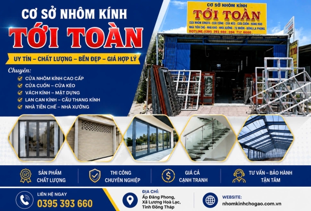 Nhôm kính tới toàn